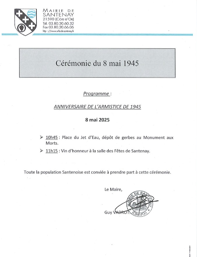 invitation 8 mai 2025