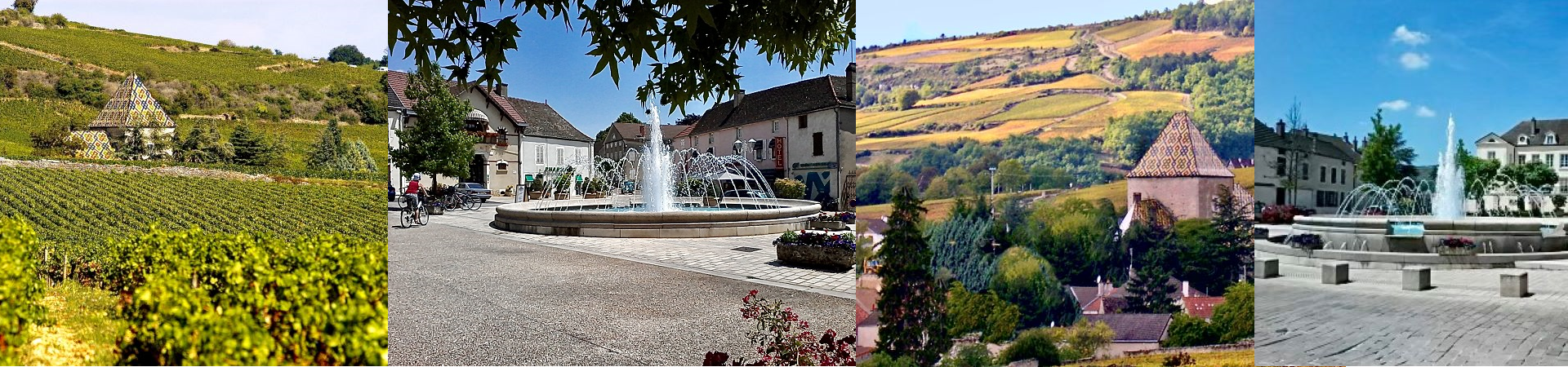 Banniere Santenay, ville d'eau et de vin